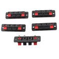 thumbnail image 1 of Conector de altavoz de 5 piezas, terminal de 4 pines, 1 fila, carga por resorte, 4 posiciones, 1 of 1