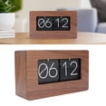 thumbnail image 2 of Digital Flip Down Clock, Flip Desk Clock 24 Hour Format Retro Easy To Read Battery Powered  for Home, 2 of 7