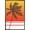 Bronze Framed Version, variant on Line Art - Palm Tree Wall Poster, 14.725" x 22.375"