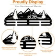 thumbnail image 5 of Mountain Cycing Medal Hanger Holder Display Track & Field Sports Medals Display Rack for 40+ Medals Wall Mount Award Display Holder Hook Hanger Decor Iron Hooks Gifts for Cyclist, 5 of 9