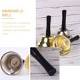 thumbnail image 5 of Extra Loud Hand Call Bell Wooden Handle Metal Handheld Bell Ringing Bell, 5 of 5