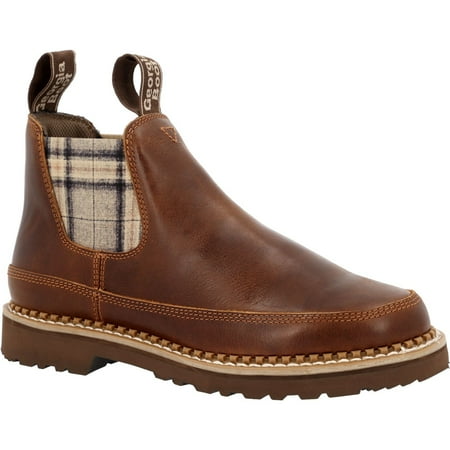 

Georgia Boot Women s Plaid Chelsea Romeo Shoe Size 9(M)