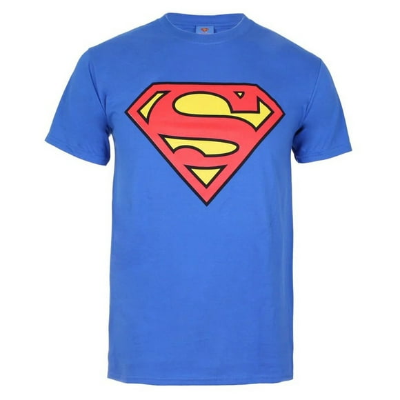 Superman T-Shirt en Coton avec Logo pour Homme