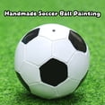thumbnail image 6 of Size 5 White Graffiti Soccer Ball - Graffiti-Decorated For Play Outdoor Indoor Party Supplies - ren Family Gatherings Birthday Parties Fun Playing Equipment, 6 of 8