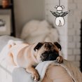 thumbnail image 4 of Pet Memory Pendant Dog Sympathy Gift Pet Memory Pendant Rainbow Moon Angel Dog Long Chain 3D Charm Decorative Exquisite Dog Sympathy Acrylic Window Hangings, 4 of 7