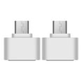 thumbnail image 1 of 2x Micro USB A USB 2.0 Sunnimix Adaptador OTG De Alta para Teléfonos Inteligentes Tabletas Android, 1 of 8