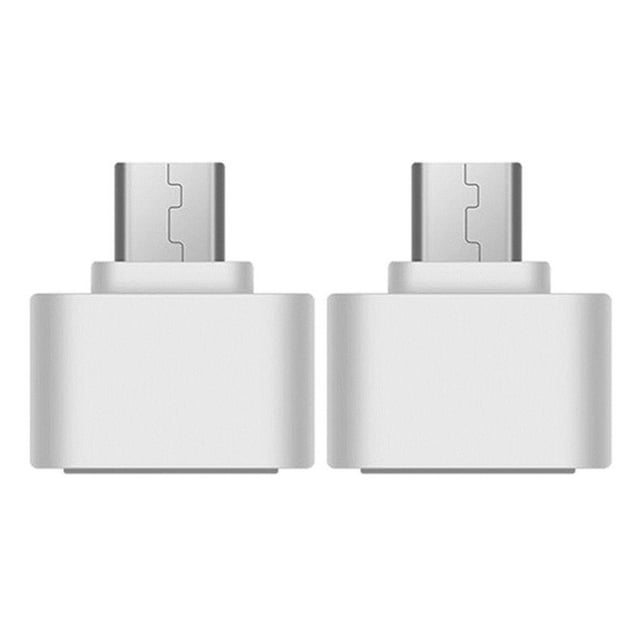 2x Micro USB A USB 2.0 Sunnimix Adaptador OTG De Alta para Teléfonos Inteligentes Tabletas Android
