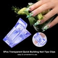 thumbnail image 2 of Amdohai 10Pcs Nail Extension Clips Professional Manicure Fiberglass Nails Tools, 2 of 4