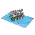 thumbnail image 4 of Christmas Popup Cards, 3D Christmas Cards Environmentally Friendly Colorful Paper Materials  For Gifts, 4 of 8