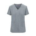 thumbnail image 4 of ACTIVE UNIFORMS Womens Essential Cool Stretch Jogger Scrub Set (Heater Gray, Small), 4 of 6