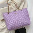thumbnail image 2 of Bolsas De Mano Rhombus Composite Shoulder Bag Photo Props Pu Mujeres Holiday Party (Púrpura) Sywqhk Para Estrenar, 2 of 4