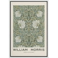 thumbnail image 3 of IDEA4WALL Framed Canvas Wall Art Pimpernel Flowers by William Morris Historic Cultural Paint Fine Art Traditional Scenic Colorful Poster for Living Room, Bedroom, Office - 24"x36" White, 3 of 5