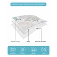 thumbnail image 5 of Quilts Twin-XL Size Bedding Set, Coastal Lightweight Quilted Comforter, Summer Beach Nautical Coral Starfish Soft Reversible Bedspread Coverlet with Pillow Covers for All Season, 68" x 98", 5 of 7