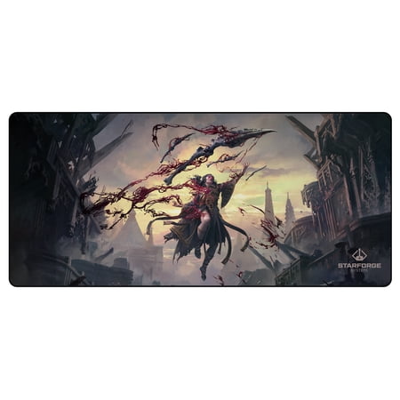 Starforge - Blood Mage - Path of Exile 2 Gaming Desk Mat – Large Extended Mouse & Keyboard Pad