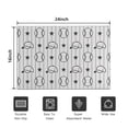 thumbnail image 5 of Black and White Baseball Caps Pattern Door Rugs,Washable Non Slip Door Mats Indoor,Decorative Door Mats,Entry Mat Indoor for Entrance,Bedroom,Kitchen,Bathroom,16"x24", 5 of 6