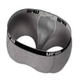 thumbnail image 2 of UFM Mens Bamboo/Spandex 6 inch Inseam Boxer Brief Featuring UFM's Exclusive Patented Adjustable Support Pouch, Regular Support, Gray, 56-58 Waist, 2 of 3