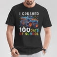thumbnail image 2 of 100 Days of School Truck T-Shirt – 100th Day of School Celebration Tee for Boys, Fun Truck-Themed Milestone Shirt, Cool Classroom Party Outfit, 2 of 3
