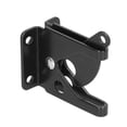 thumbnail image 4 of Fence Lock Set, Black Spraying Wide Application Easy To Install Wear Resistant Gate Latch  For Backyards For Gardens For Courtyards, 4 of 8