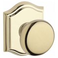 thumbnail image 1 of Baldwin PV.ROU.TAR.003 Bouton Rond de Confidentialité & Arc Traditionnel Rose&44; Laiton à Vie, 1 of 1
