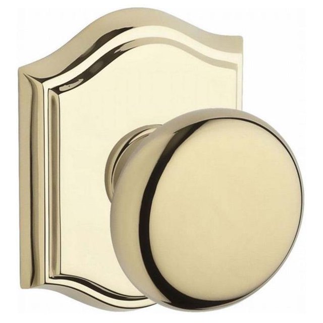 Baldwin PV.ROU.TAR.003 Bouton Rond de Confidentialité & Arc Traditionnel Rose&44; Laiton à Vie