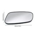 thumbnail image 5 of Rear View Glass Lens for Discovery 2 CRD100640 CRD100650 Wide Angle Wing Mirror, 5 of 21