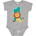 thumbnail image 3 of Inktastic First Birthday Boy Lion 1 Year Old Boys or Girls Baby Bodysuit, 3 of 5