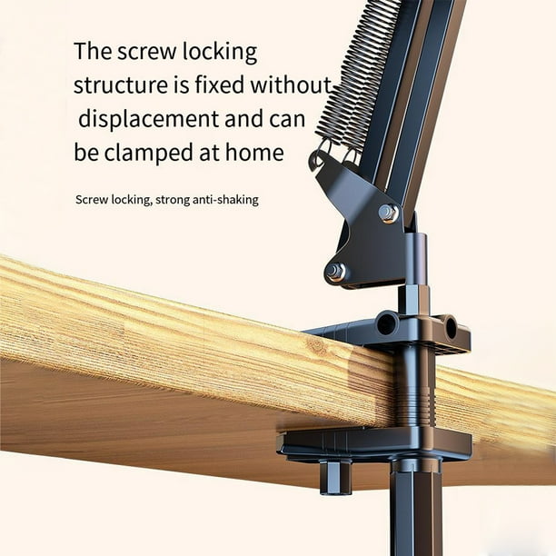 Brazo Flexible que establece soporte para teléfono móvil escritorio cama soporte para teléfono 360 ajustable
