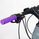 thumbnail image 2 of Par de puños ergonómicos antideslizantes de goma suave para bicicleta, color morado JM, 2 of 5