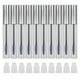 thumbnail image 1 of 10 Uds. Tubo de rímel vacío de 12ml, varita para cosméticos DIY, botella contenedora de crema para pestañas con 10 inserciones de goma, 1 of 8