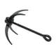 thumbnail image 3 of Gancho De Agarre Plegable, Gancho De Escalada Al Aire Libre De Rendimiento Confiable Multipropósito Para Espeleología OTVIAP 4 Claw Grappling Hook, 3 of 8