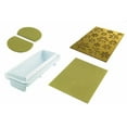 thumbnail image 1 of Silikomart - Ensemble Buche Frozen - Moule et Tapis - Flocons, 1 of 3