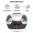 thumbnail image 3 of Caja Portaequipaje para Moto 47L Kinlley Gris, 3 of 5