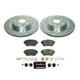 thumbnail image 3 of PowerStop Rear Z23 Evolution Sport Carbon-Fiber Ceramic Brake Pad and Drilled & Slotted Rotor Kit Fits: TOYOTA Select Models K8716, 3 of 10