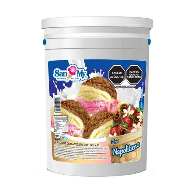 Helado San My sabor napolitano 4.25 l