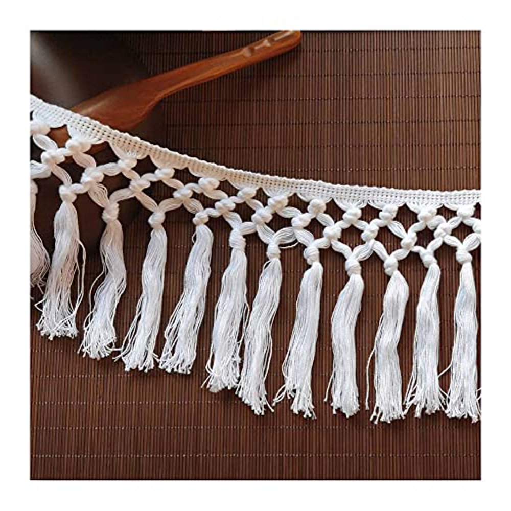 HHTCAL Tassel Trim for Sewing Cotton Fringes Trim by The Yard Boho