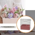thumbnail image 4 of VONKY Gift Box Cake Bag with Handle Flower Storage Boxes Decor Party Favor Decorative Engagement Proposal Celebration Ceremony Orange, 4 of 6