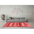 thumbnail image 3 of Ahgly Company Indoor Rectangle Abstract Red Modern Area Rugs, 7' x 10', 3 of 4