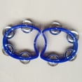 thumbnail image 4 of Tambourine Mini Hand Bell Percussion Musical Instrument Small Tambourine (Color 1), 4 of 4