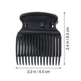 thumbnail image 2 of HAMPPLIES 12Ud Clip De Coloración Negro Con Protección Térmica Para Estilistas, 2 of 6