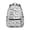 Baseball Words and, variant on Softballs and Text Black Pattern Backpack for School, Cute School Bag with Adjustable Shoulder Straps and Padded Back, 15.3"x11"x7.1"