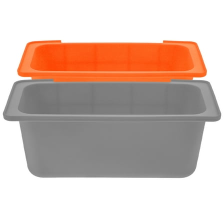 MLINS Reusable Silicone Grease Catcher Container for Kitchen Use Assorted Color 2pcs