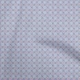 thumbnail image 1 of oneOone Cotton Jersey Medium Blue Fabric Dot Sewing Material Print Fabric By The Yard 58 Inch Wide, 1 of 5
