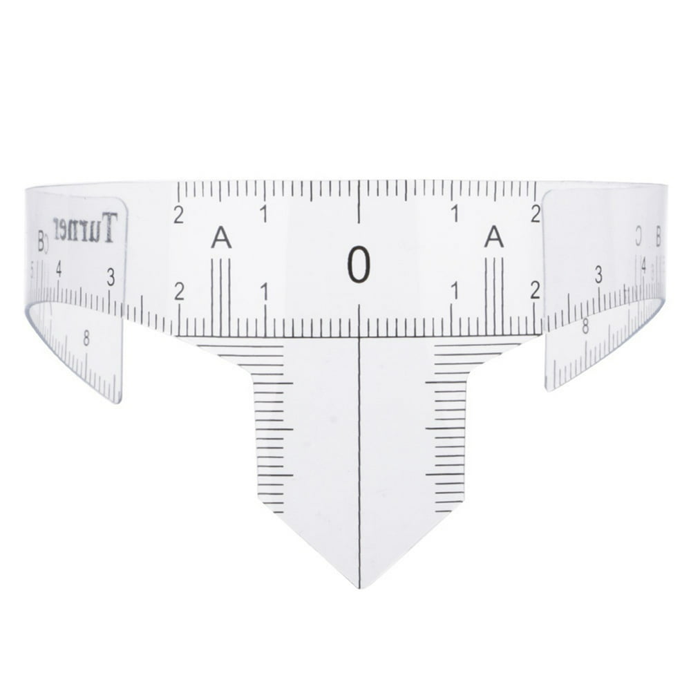 elastic eyebrow ruler measuring tool eyebrow guide ruler women men
