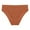 Orange, variant on fatyb Underwear for Women Low Rise Bikini Stretch High Cut Briefs Seamless Ladies Breathable Panties