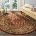 thumbnail image 2 of SAFAVIEH Mahal Phylliss Oriental Area Rug, Red/Natural, 10' x 14', 2 of 8