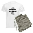 thumbnail image 6 of CafePress - Grandpa Bear Pajamas - Men's Light Loose Fit Cotton Pajama Set, 6 of 7