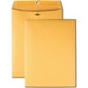 Quality Park High Bulk 9x12 Kraft Clasp Envelopes Clasp - 9" Width x 12" Length - Gummed - Kraft - 100 / Box - Brown Kraft