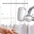 thumbnail image 4 of Monstrate Filtro de agua de grifo de cerámica, repuesto lavable desmontable para el hogar, cocina, baño, lavabo, lavabo, filtros para grifo Suministros de limpieza para el hogar, 4 of 6
