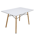 thumbnail image 1 of Mundo In Mesa Comedor Rectangular Oslo 120x80 cm Melamina 6 personas Mundo In rectangular, 1 of 8