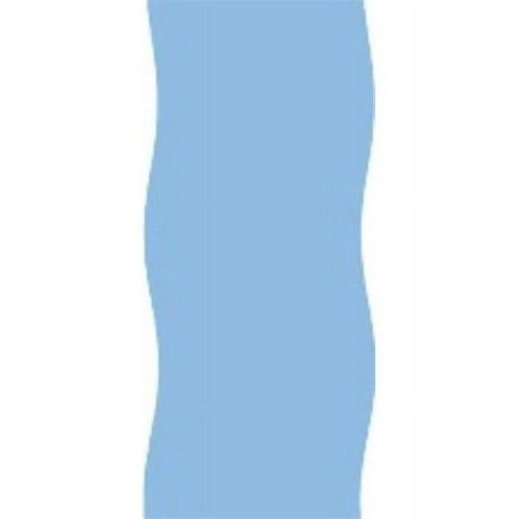12 x 18 ft. Oval Pool Overlap Liner, Solid Blue